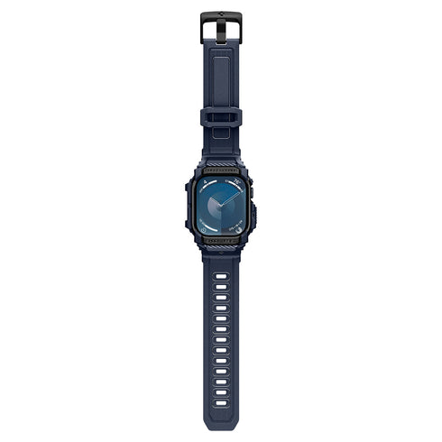 Spigen Apple Watch 11/10 Series Case+Band – Rugged Armor Pro